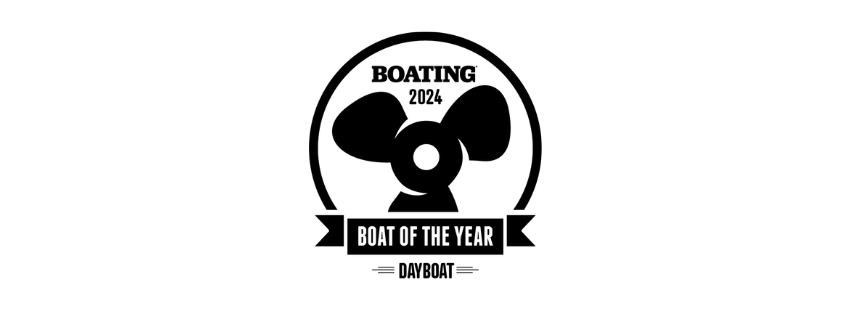 Boating 2024 Boat of the Year Graphic